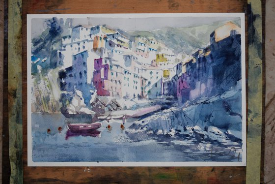 Chinque terre ( RIomaggiore )