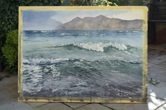 Stormy sea 2 ( 74X54 )