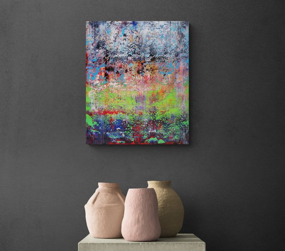 60x50 cm | 23,5x19,5″ Abstract landscape painting Original oil painting Canvas art