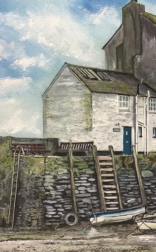 Cornish fishing village by Darren Carey
