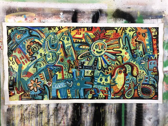 LOVE NATURE (CALIFORNIA) 100x200cm