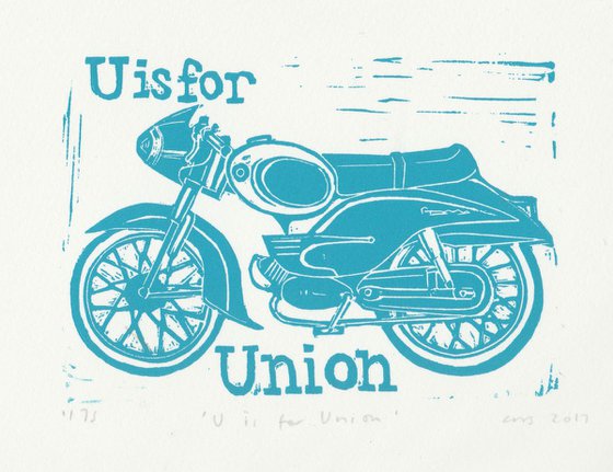 U is for Union Motorcycle