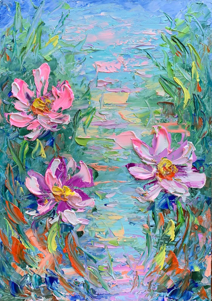 Water Lilies by Kseniya Kovalenko