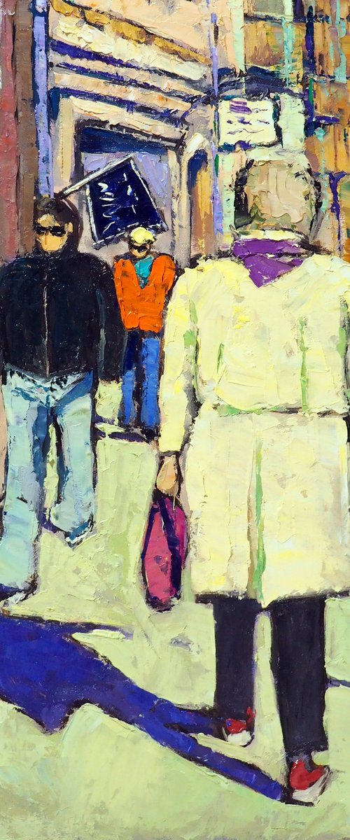 On the corner of the street by Yuanyuan Liu