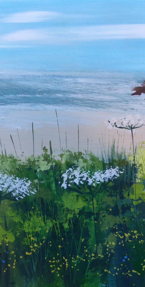 Poldhu Cove by Elaine Allender