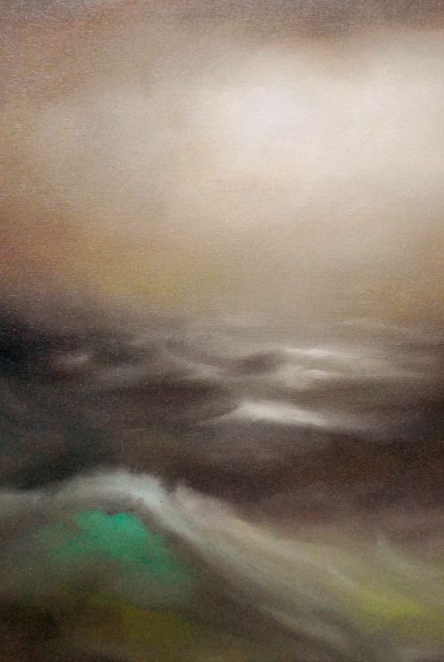 Misty sea by Vishalandra Dakur