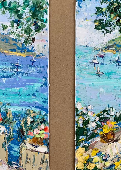 Blooming terrace by Vilma Gataveckienė