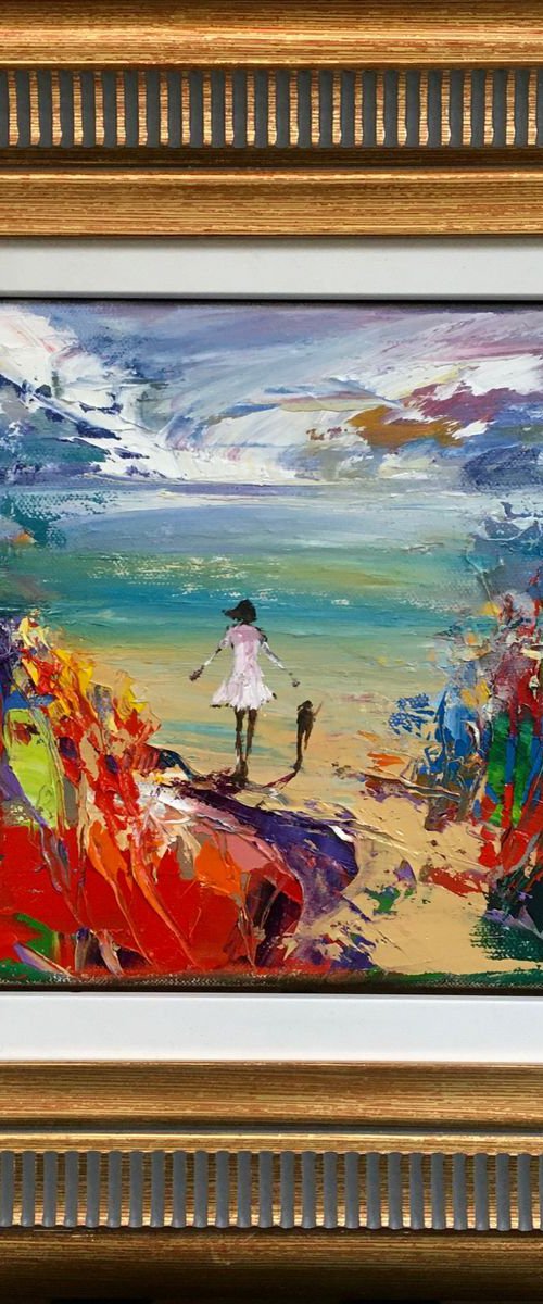 'Beach time with a Friend' by Ewa Czarniecka
