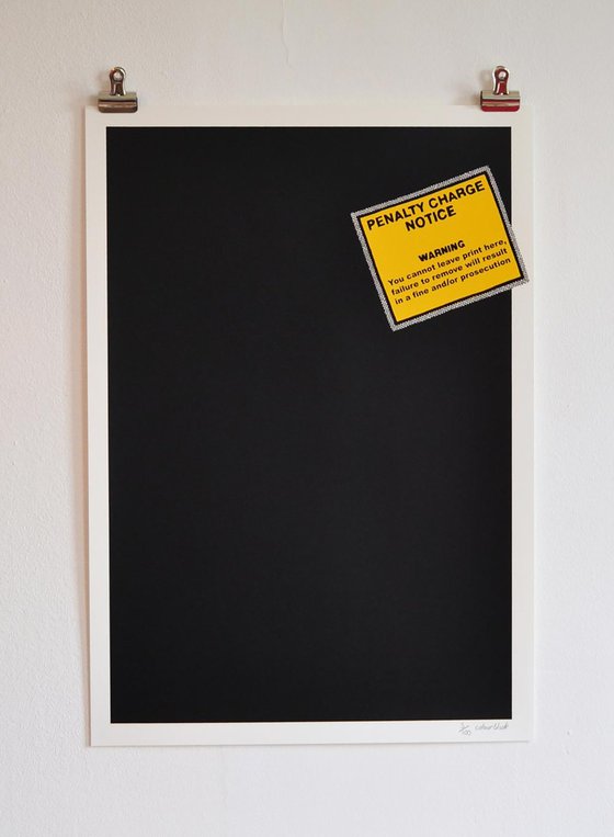 you can’t park print there