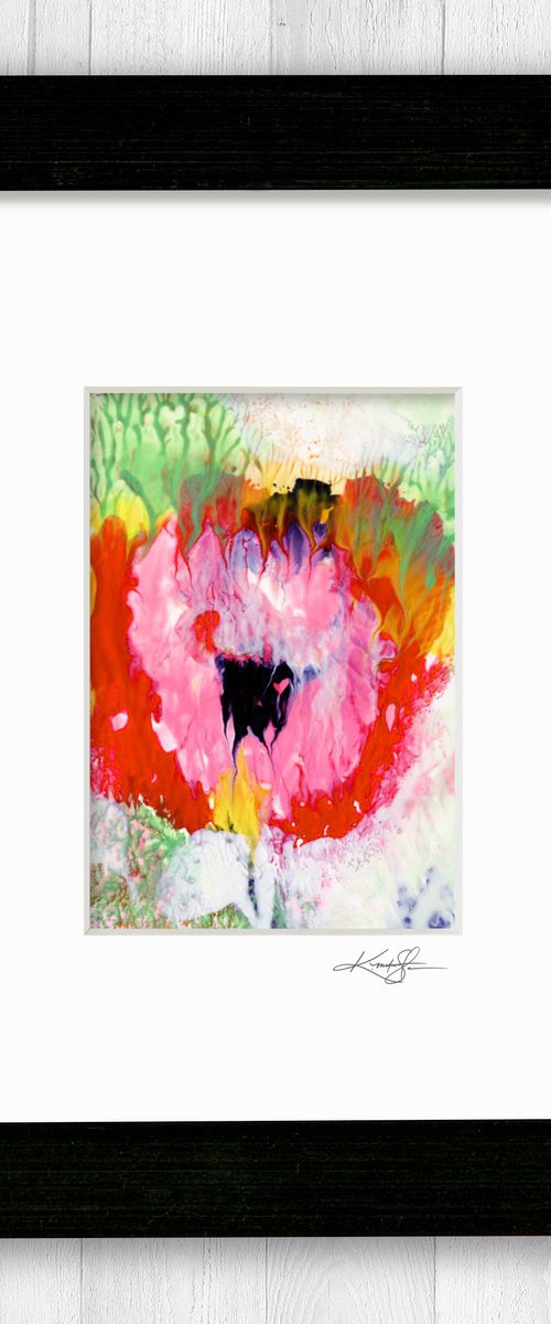 Blooming Magic 168 - Abstract Floral Painting by Kathy Morton Stanion by Kathy Morton Stanion