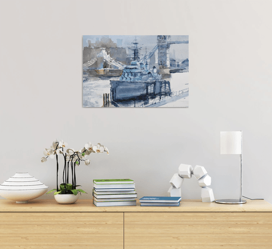 Floating by the Thames 2