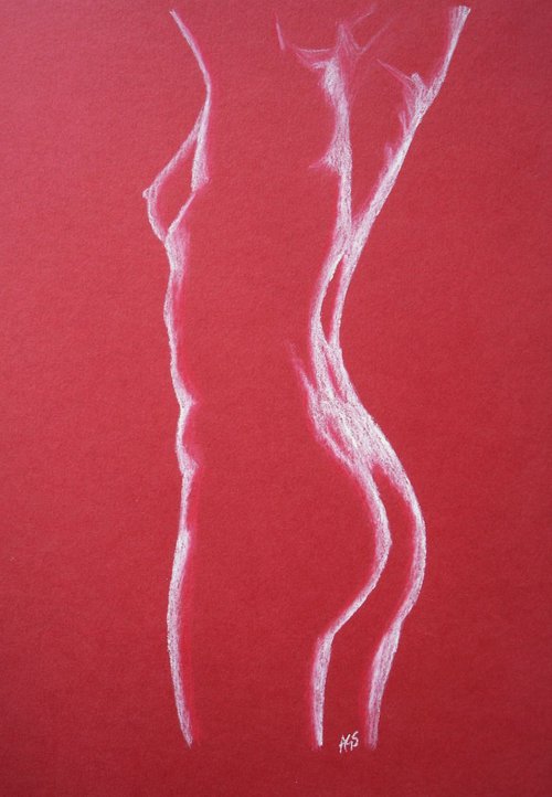 Nude 21 Red by Angela Stanbridge