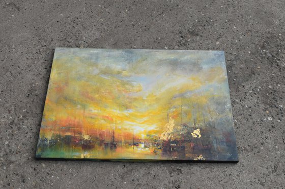 " Harbor of destroyed dreams - Golden Dawn "...SPECIAL PRICE!!!