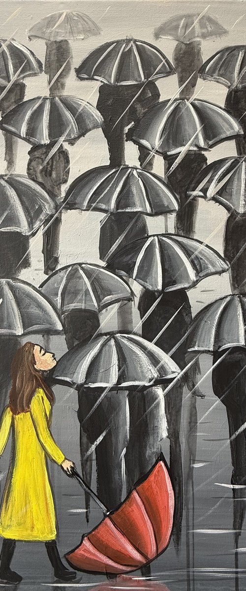 Embracing The Rainfall by Aisha Haider