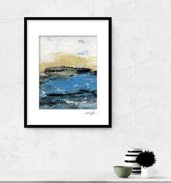 Natural Moments 34 - Abstract Painting by Kathy Morton Stanion