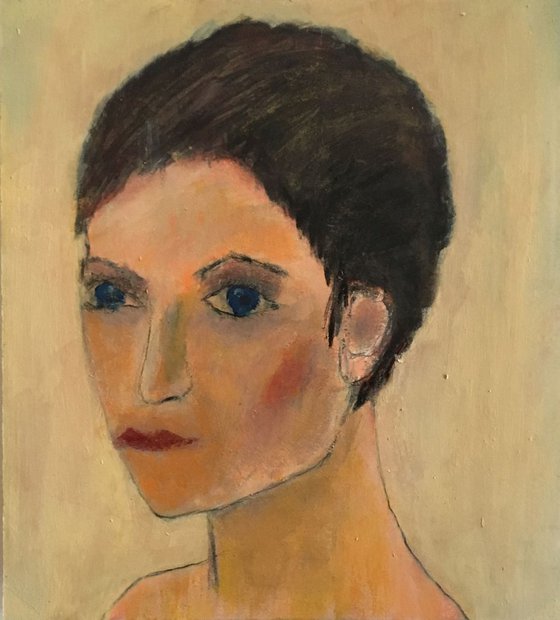 Study of a woman portrait XIII