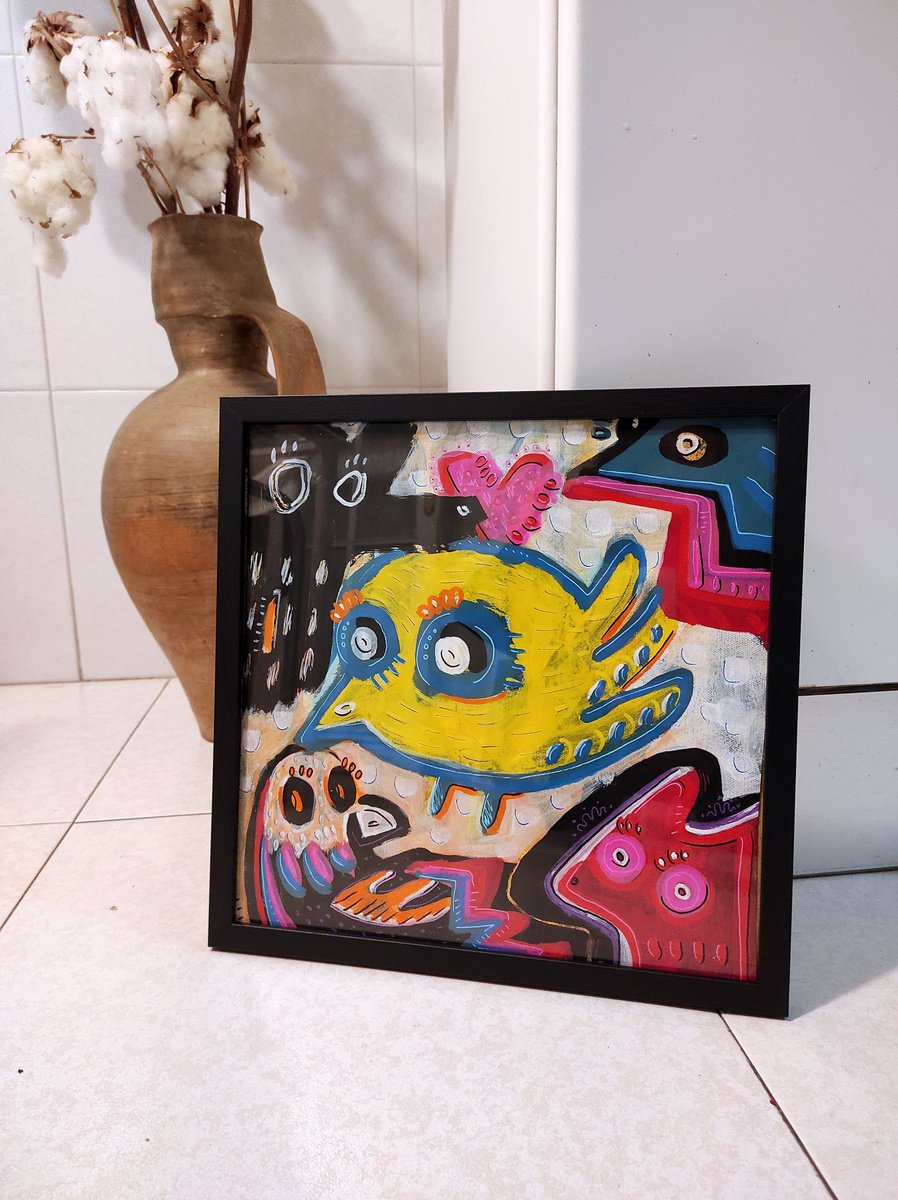 Animal Squad 34X34 By Angel, 13 X 13, Artwork For Sale On Artfinder
