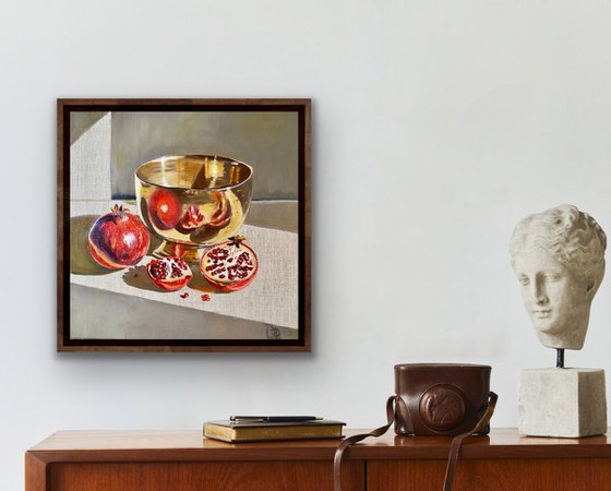 Brass and Pomegranates
