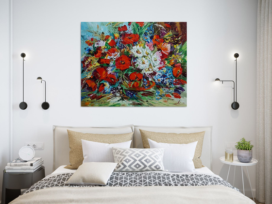 Garden in Full Bloom