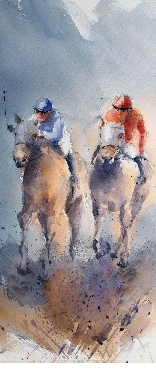the horse race 42 by Giorgio Gosti