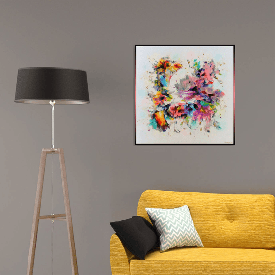 "Flowering Time" FLORAL PAINTING