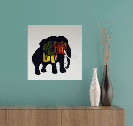 Abstract Elephant