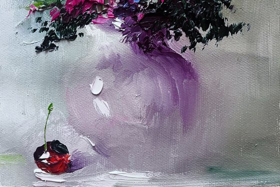 Purple still life