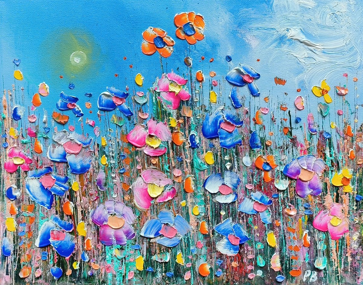 Our Love is Colourful - Flowers in Love by Phil Broad