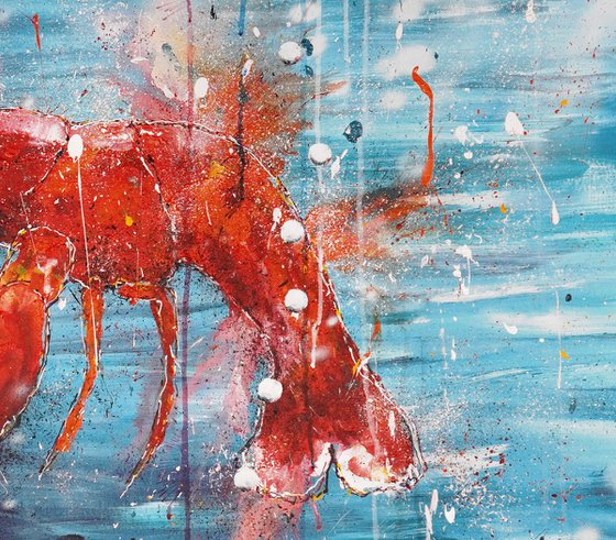 Floating Lobster