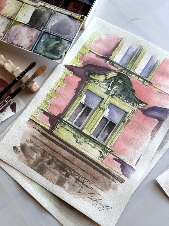 Windows from Maribor