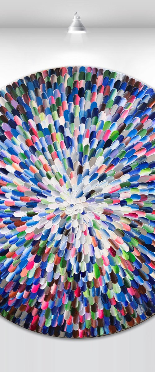'Nix nemus II' - 36x36” by Tatiana Georgieva