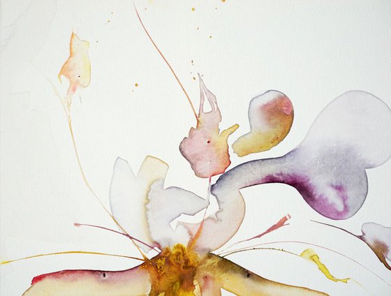 Bone Orchid-60x45cm/24x18in