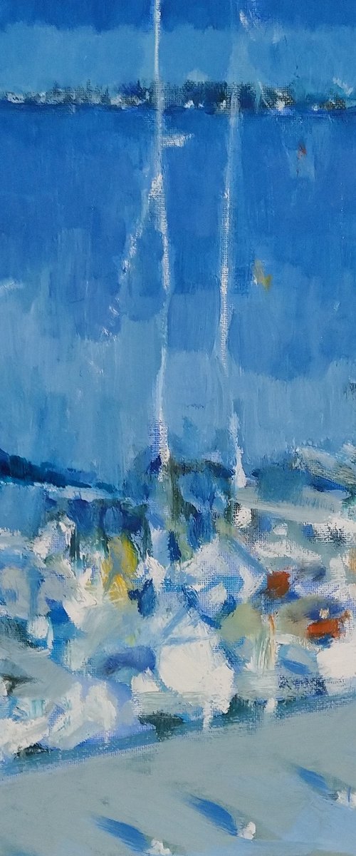 Boats in port 1 by Sebastian Beianu