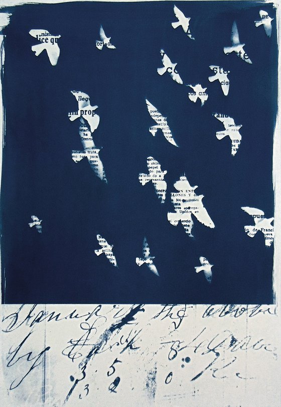 Cyanotype_02_A2_42X60 cm_Birds