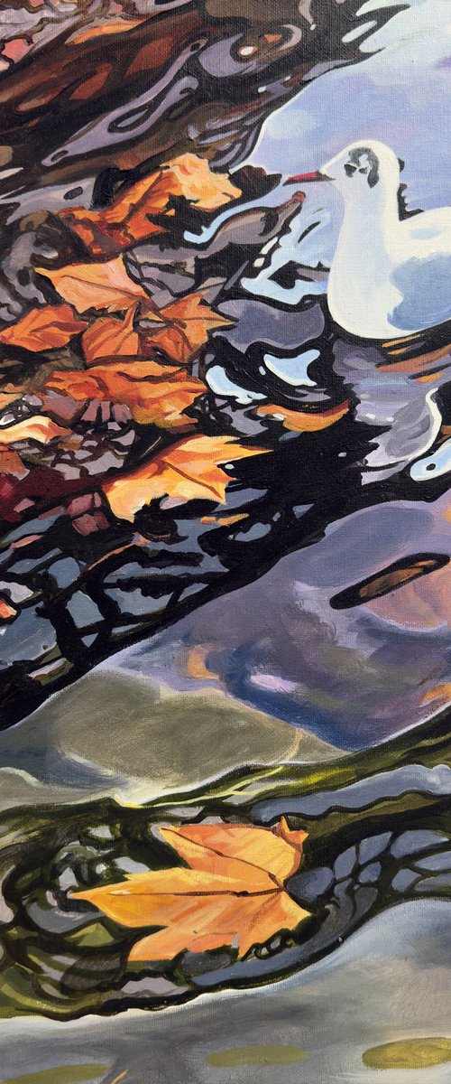 Autumn Serpentine London by Joseph Lynch