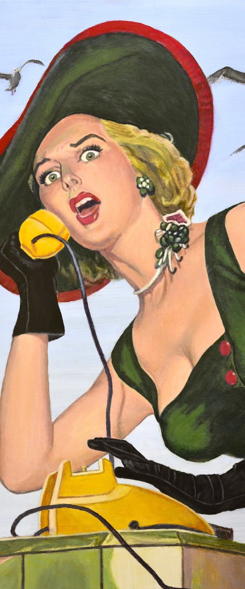 Seaside Terror by Pop Art Pulp