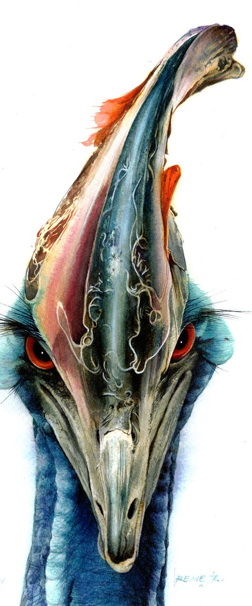 BIRD CCXXIV - Portrait by REME Jr.