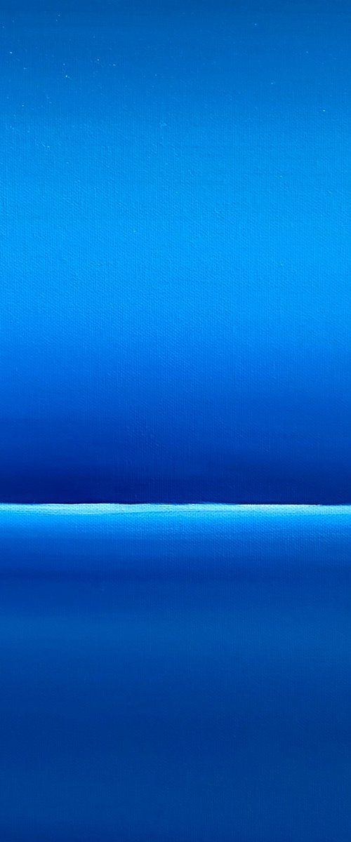 Blue Seascape Serenity - water, ocean by Nataliia Krykun