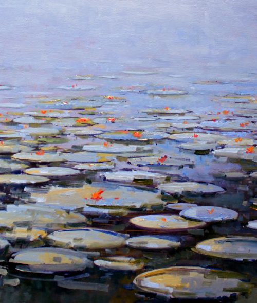 Water lilies by Isabel Robledo