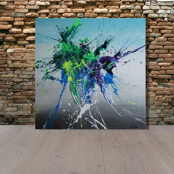 Emotional Release VI (Spirits Of Skies 064049) - 80 x 80 cm - XL (32 x 32 inches)