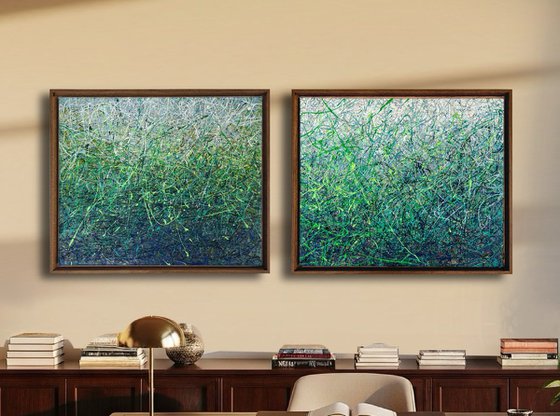 Emerald Breath - Framed