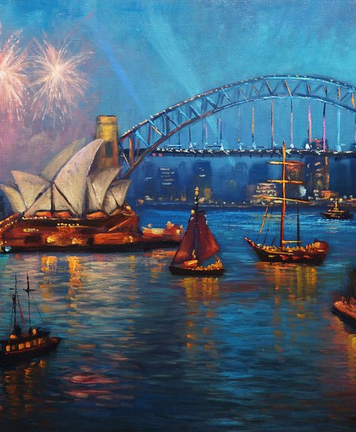 Sydney Harbour Light Symphony by Christopher Vidal