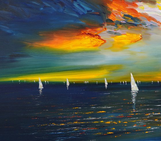 Seaside Sailing Impression A 2