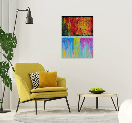 Double Vision - Modern Abstract art