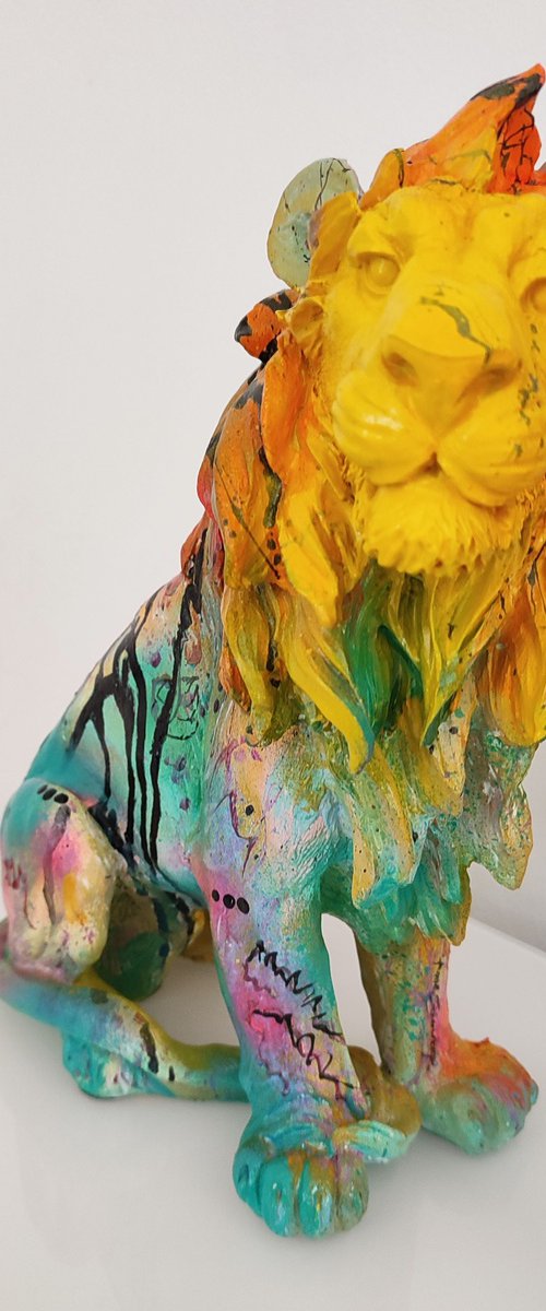 Le lion solaire by ÂME SAUVAGE