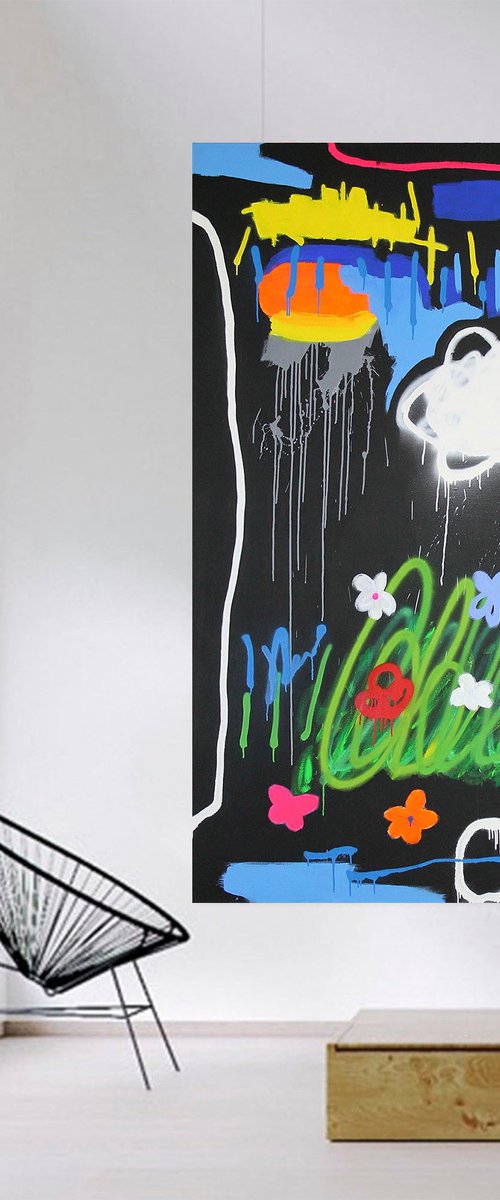 Landscape 140 X 180 CM / 55,11 X 70,86 INCH by V. Lishko