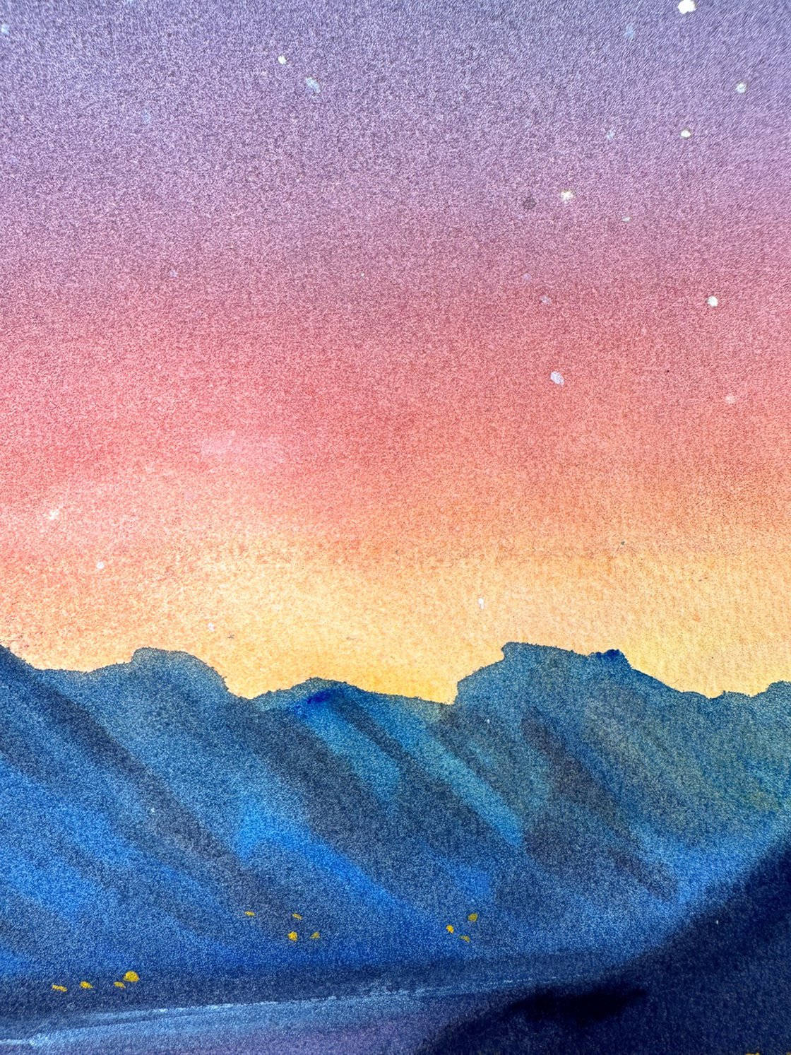 Official Painting of Lonely Sunset store