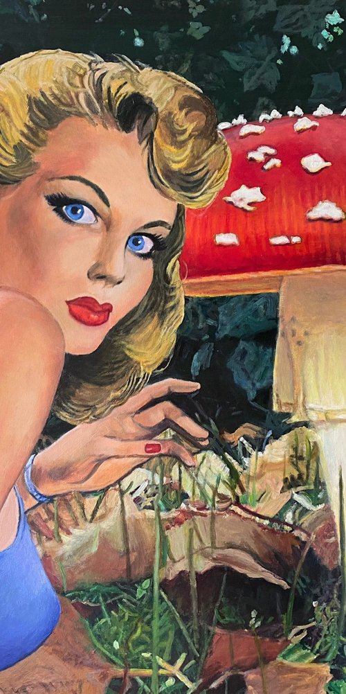 Woodland Nightmare by Jane Ianniello Art