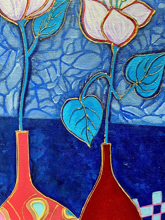 Still life with flowers