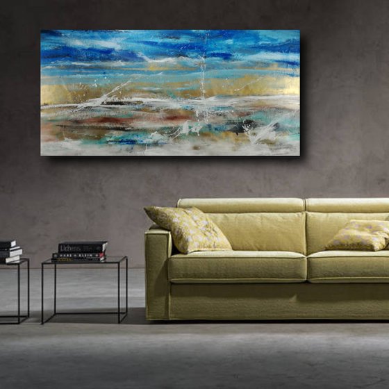 large abstract painting-size-180x90-cm-title-c492